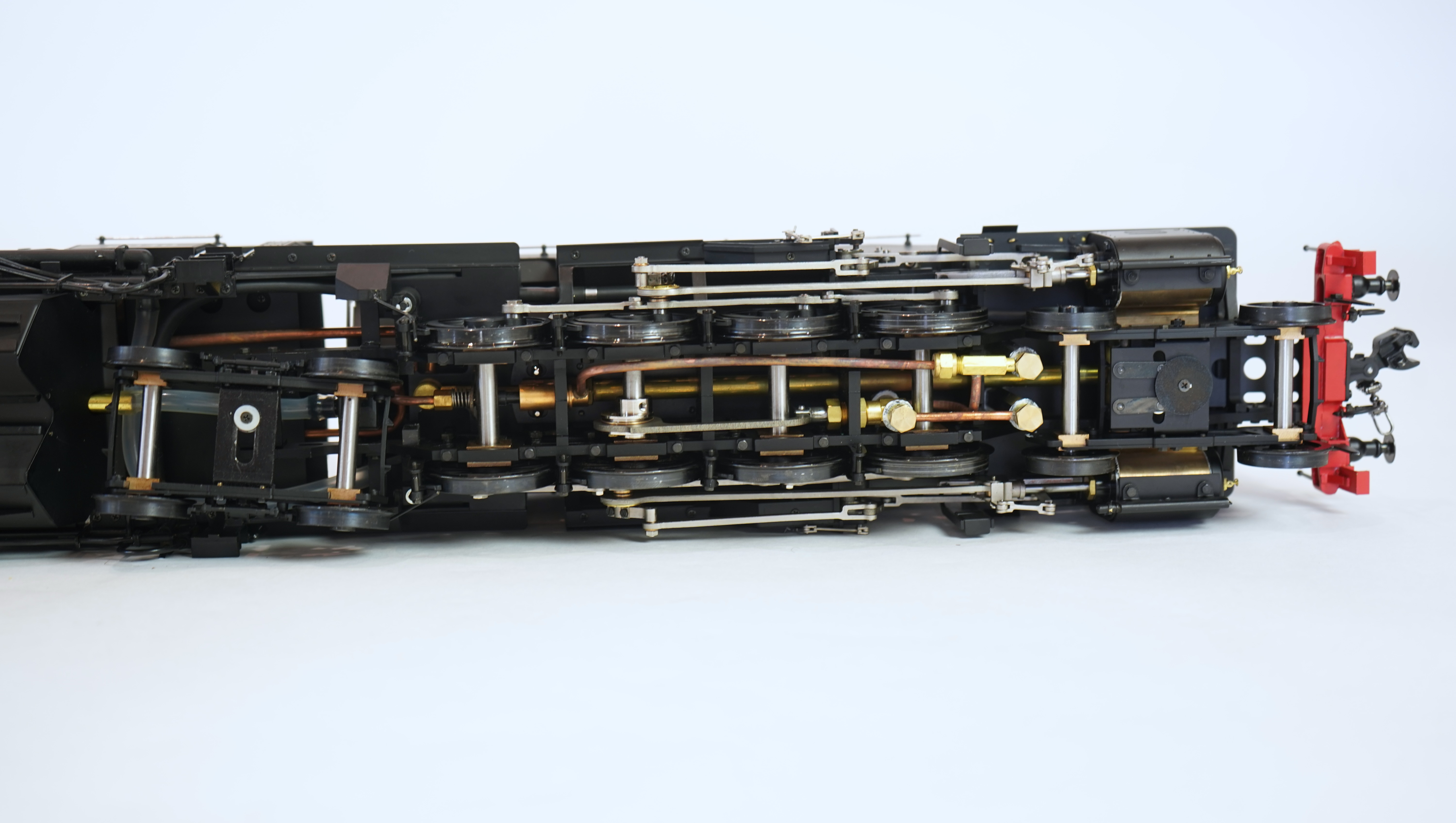 A Gauge One Aster Hobbies live steam Australian NSWGR AD60 Class, Bayer-Garratt 4-8-4+4-8-4 locomotive (from the 2009 production run), 6040, the kit built version, spirit fired working four cylinder motion, with grate an